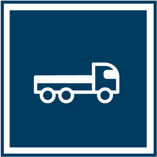 Flatbed Trucking Icon