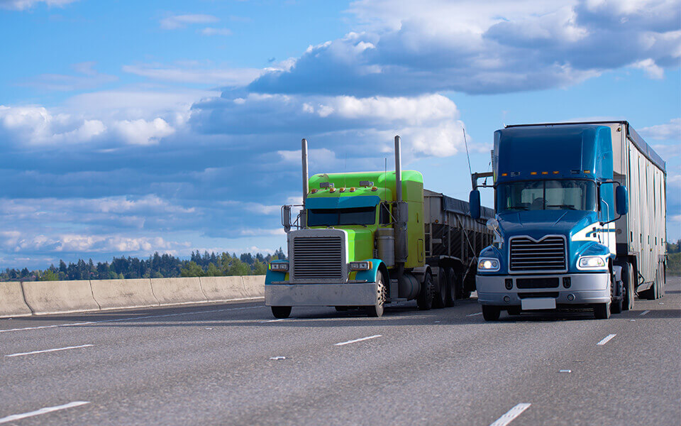 Freight Logistics Photo Banners Full Truckload Freight