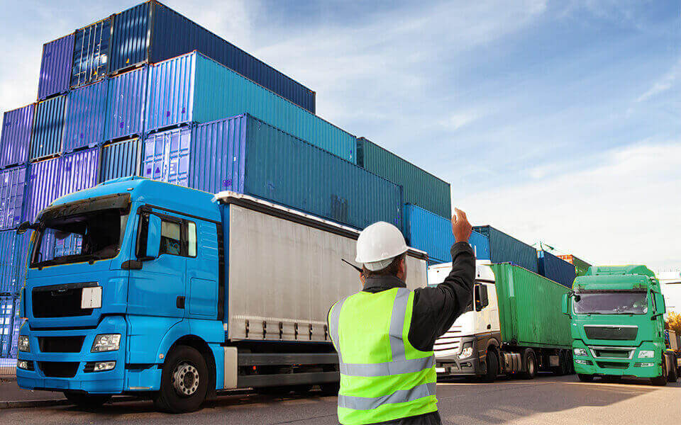 Freight Logistics Photo Banners Reverse Logistics